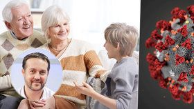 Školáky k babičce a dědovi nedávejte, varoval kvůli koronaviru epidemiolog rodiče