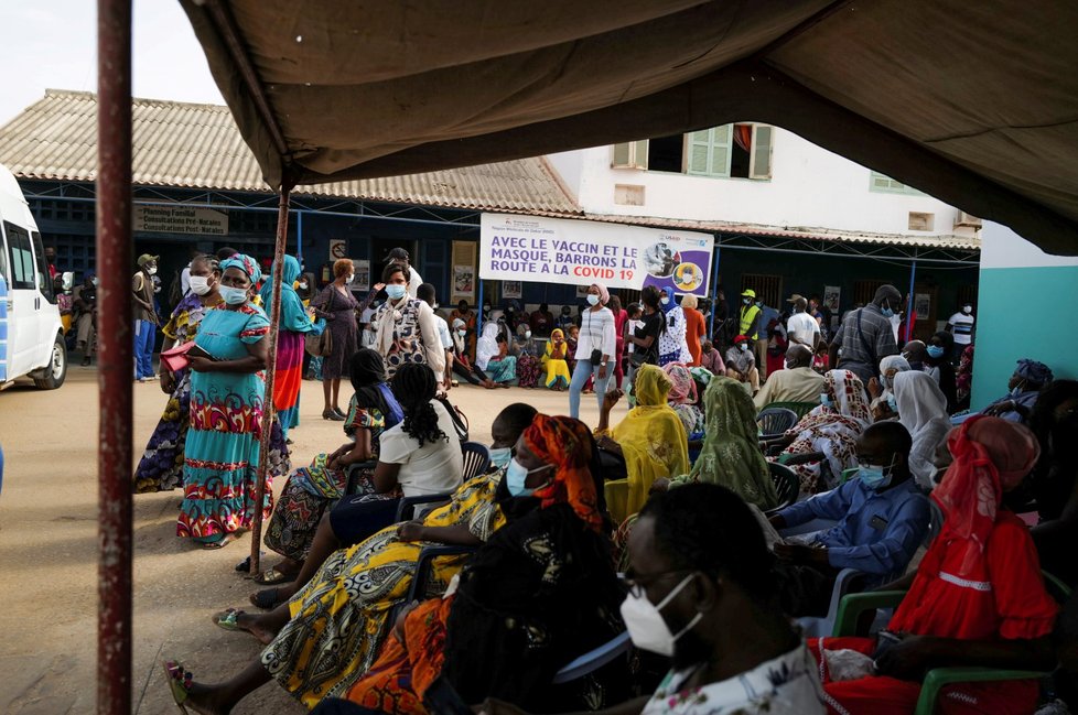 Dakar, Senegal: Očkování proti covidu