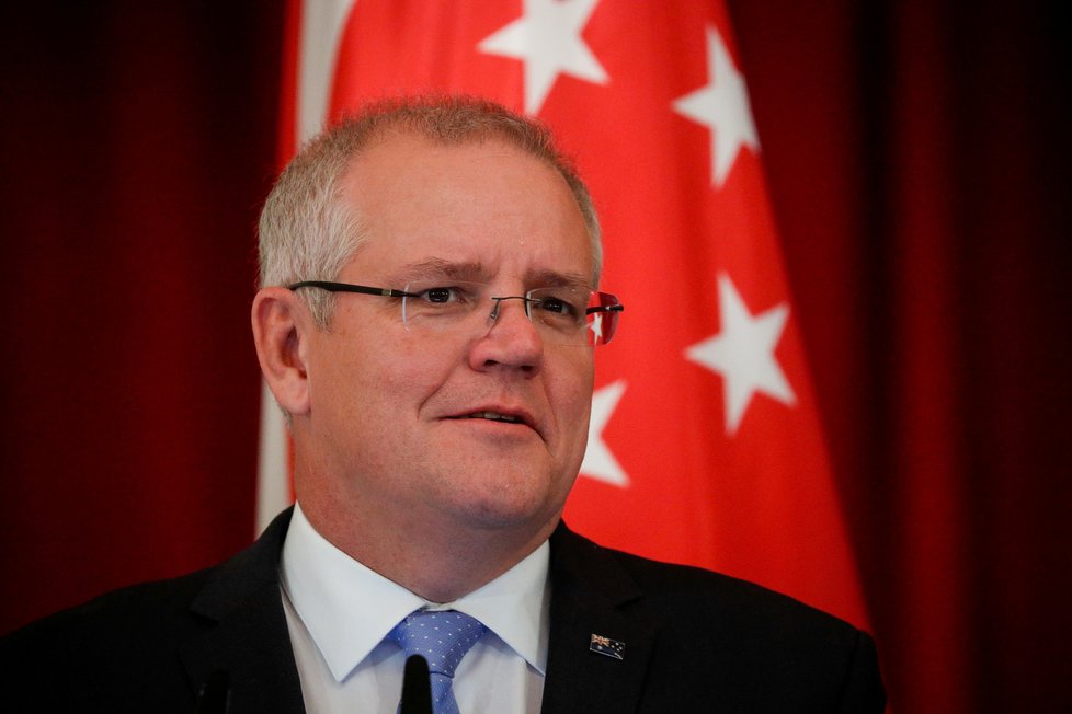 Australský premiér Scott Morrison má opět těžkou hlavu z koronaviru.