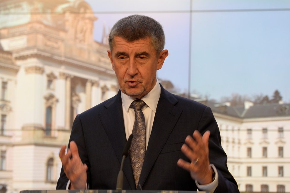 Opatření proti koronaviru: Premiér Andrej Babiš (za ANO; 10. 3. 2020)