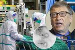 Kolem nákazy koronavirem se šíří řada konspiračních teorií. V jedné je zapojen i miliardář Bill Gates.