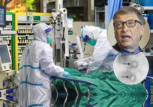Kolem nákazy koronavirem se šíří řada konspiračních teorií. V jedné je zapojen i miliardář Bill Gates.