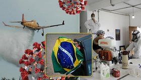 Bizarní plán brazilského zastupitele: Práškovacím letadlem chtěl dezinfikovat město, sklidil výsměch