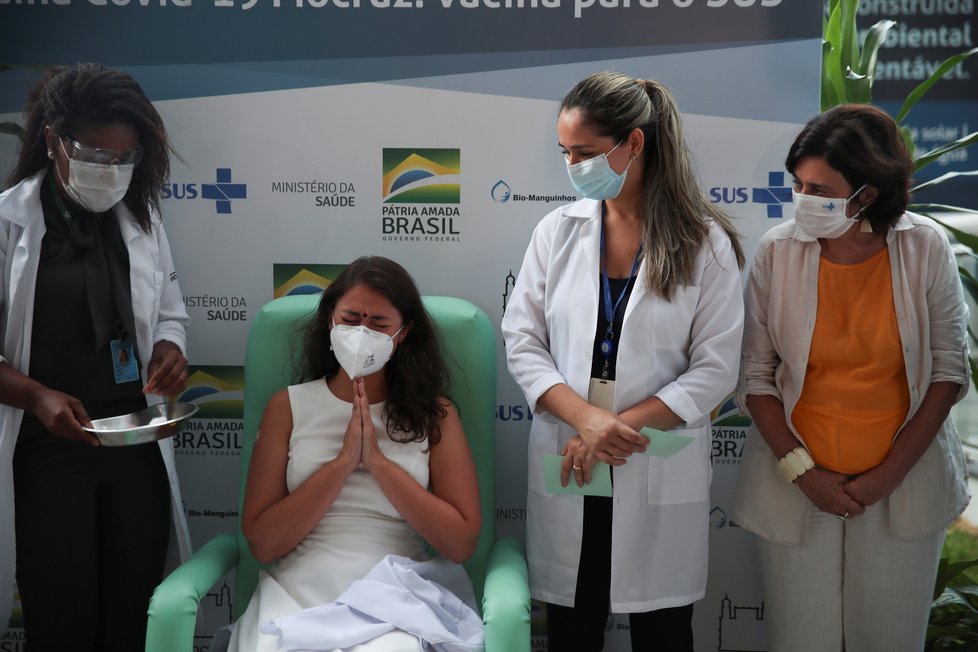 Koronavirus v Brazílii: Očkování vakcínou AstraZeneca