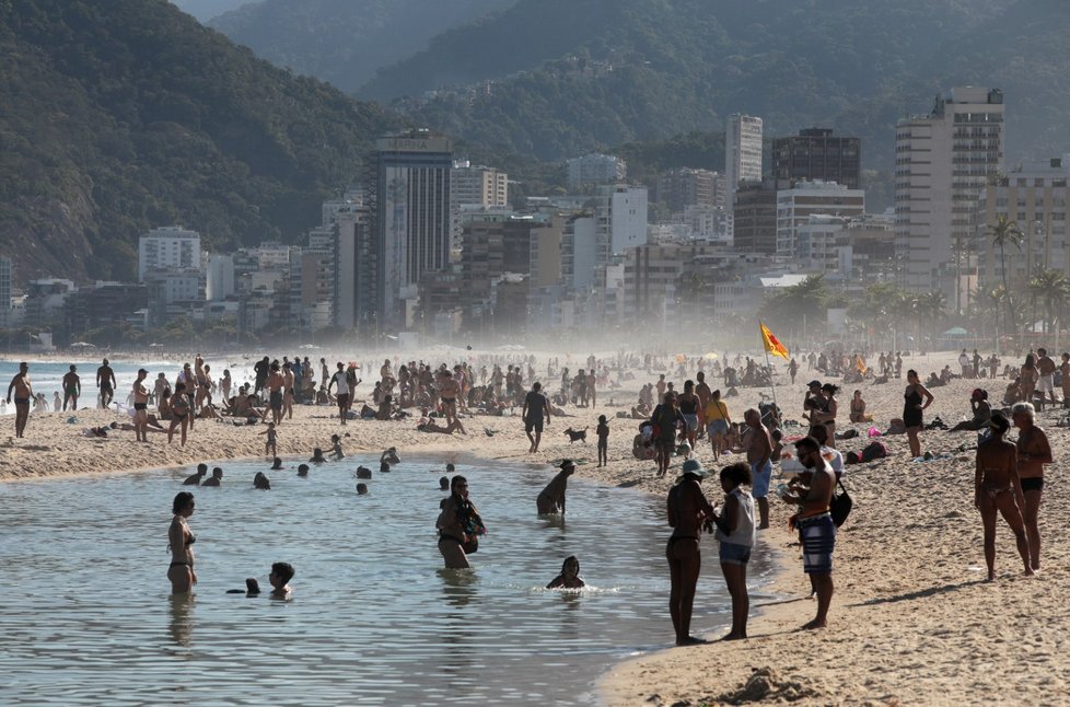 Rio de Janeiro v Brazílii v době koronaviru (9. 8. 2020)