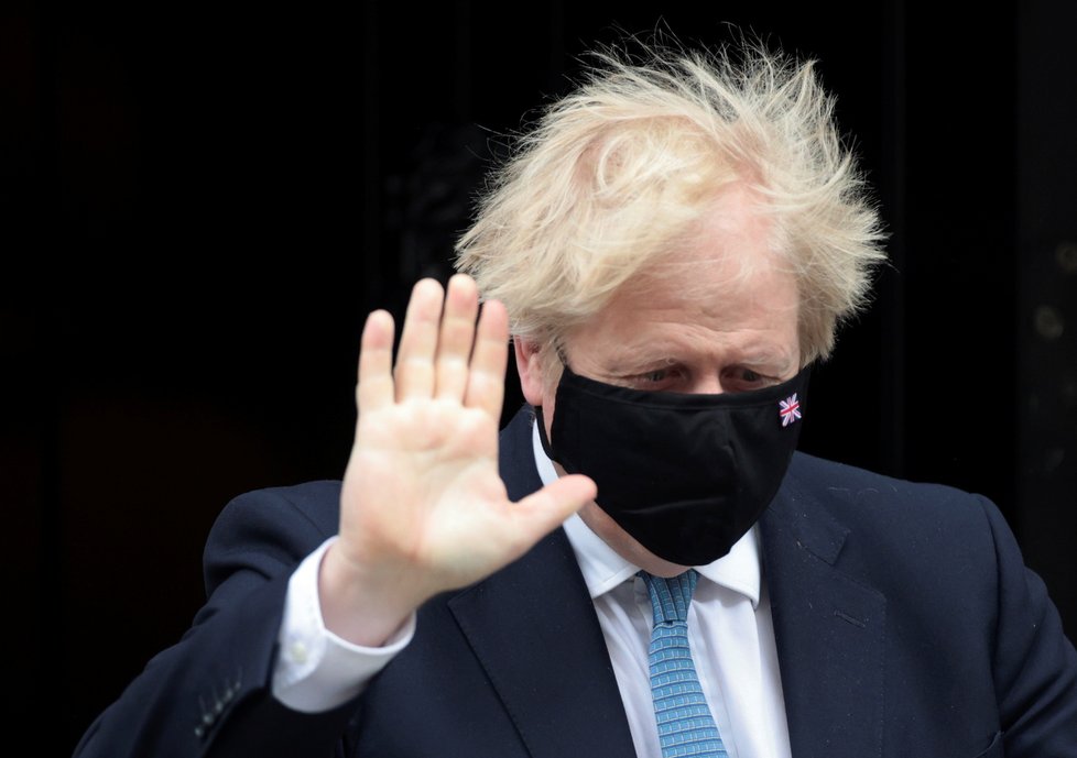 Britský premiér Boris Johnson.