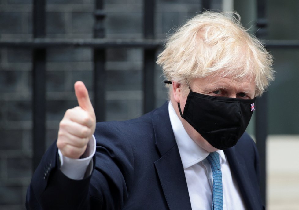 Britský premiér Boris Johnson.