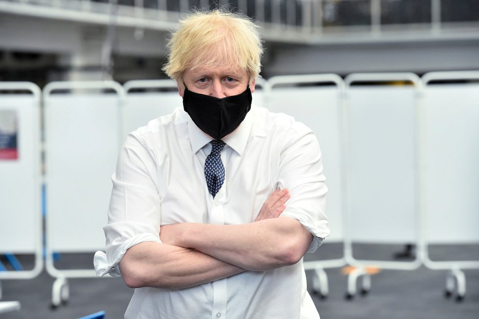 Britský premiér Boris Johnson.