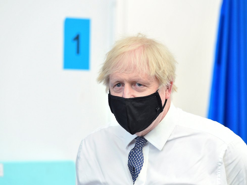 Britský premiér Boris Johnson.