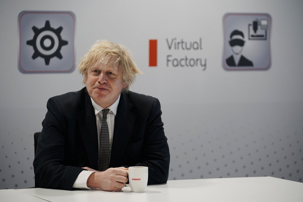 Britský premiér Boris Johnson.