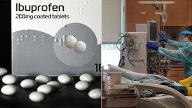 Ibuprofen jako lék na koronavirus? Uleví od dýchacích potíží, tvrdí experti