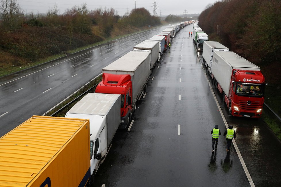 Koronavirus v Británii: Situace v Doveru, (23.12.2020).