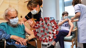 V Praze se začalo s očkováním personálu a klientů v domovech pro seniory. (ilustrační foto)