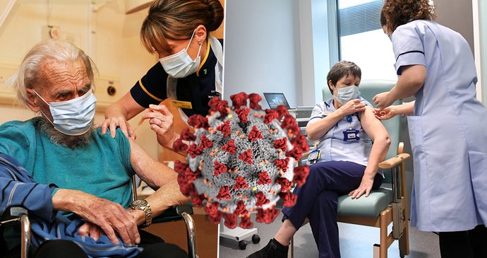 V Praze se začalo s očkováním personálu a klientů v domovech pro seniory. (ilustrační foto)