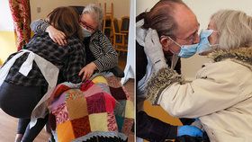 Koronavirus v Británii: Domovy důchodců se otevřely návštěvám, (3.12.2020).