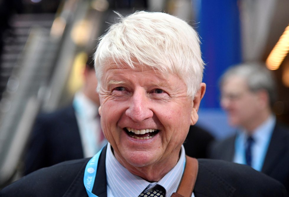 Otec britského premiéra Stanley Johnson