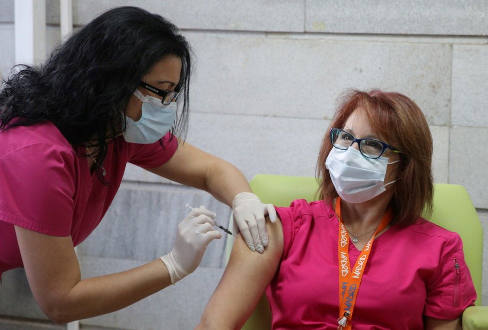 Očkování vakcínou Moderna v Bulharsku