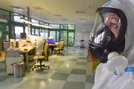 Boj s koronavirem v nemocnici v Jihlavě