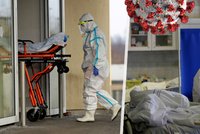 Nakažených Čechů ve špitálech kvapem přibývá: Nejvíc hospitalizovaných od května!