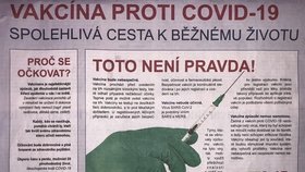 Kritizovaný inzerát ministerstva zdravotnictví na očkování proti covidu-19