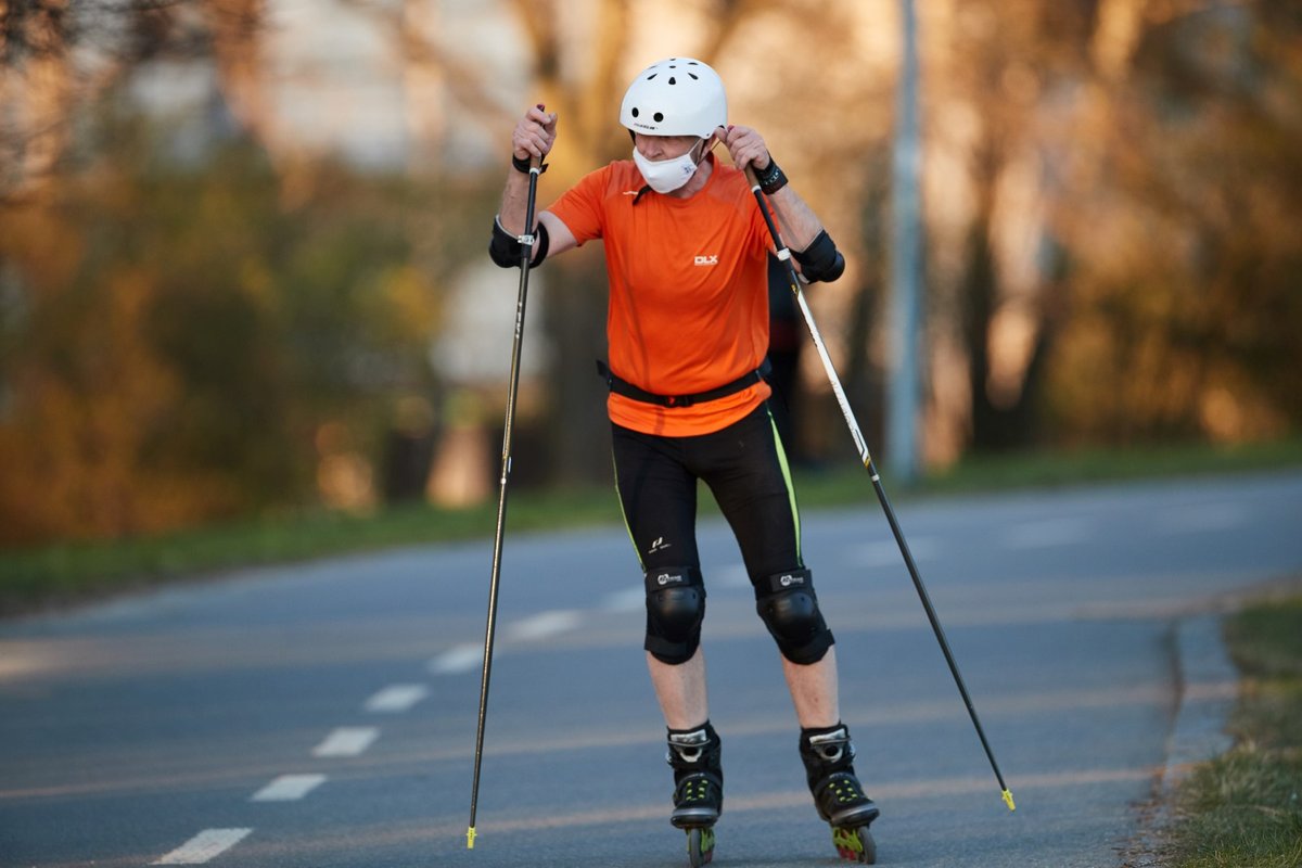 Češi si užívají možnosti sportovat i za mimořádných opatření (10. 4. 2020)