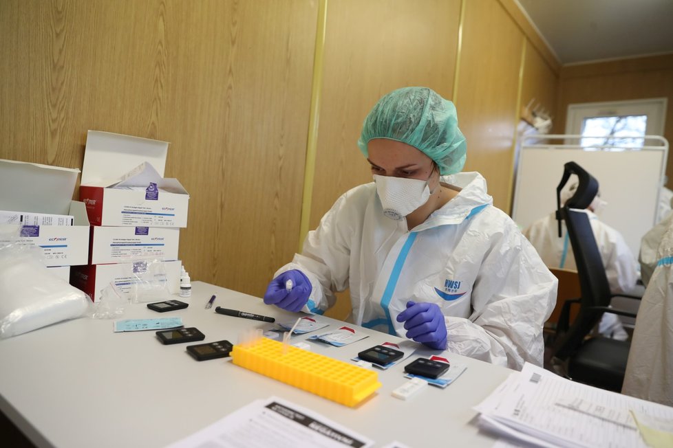 Antigenní testování v Česku