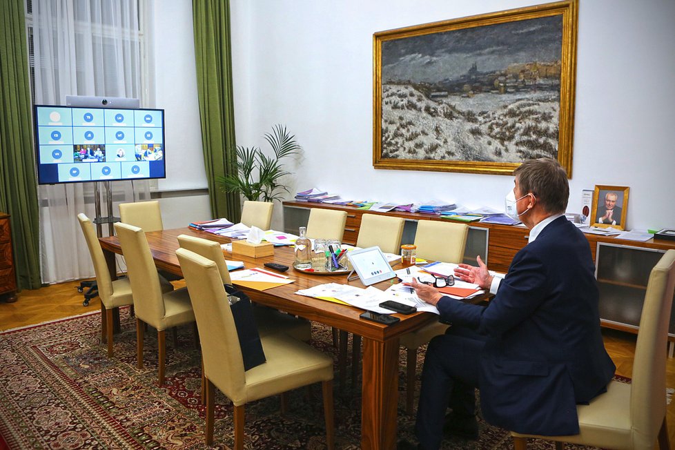 Jednání vlády: Andrej Babiš (26.2.2021)