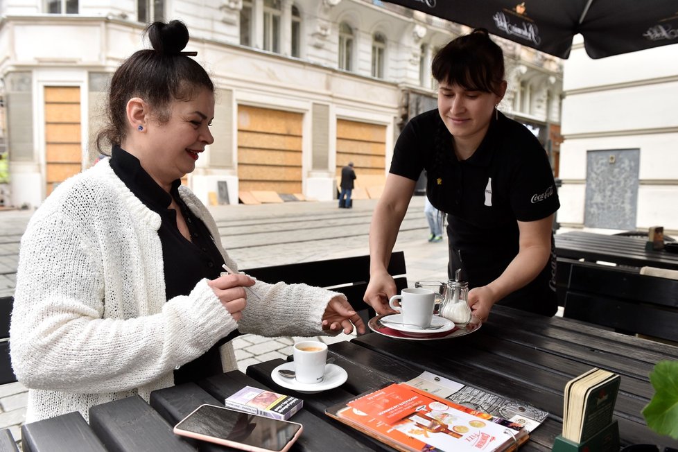 V Česku se otevřely zahrádky: Brno (17. 5. 2021)