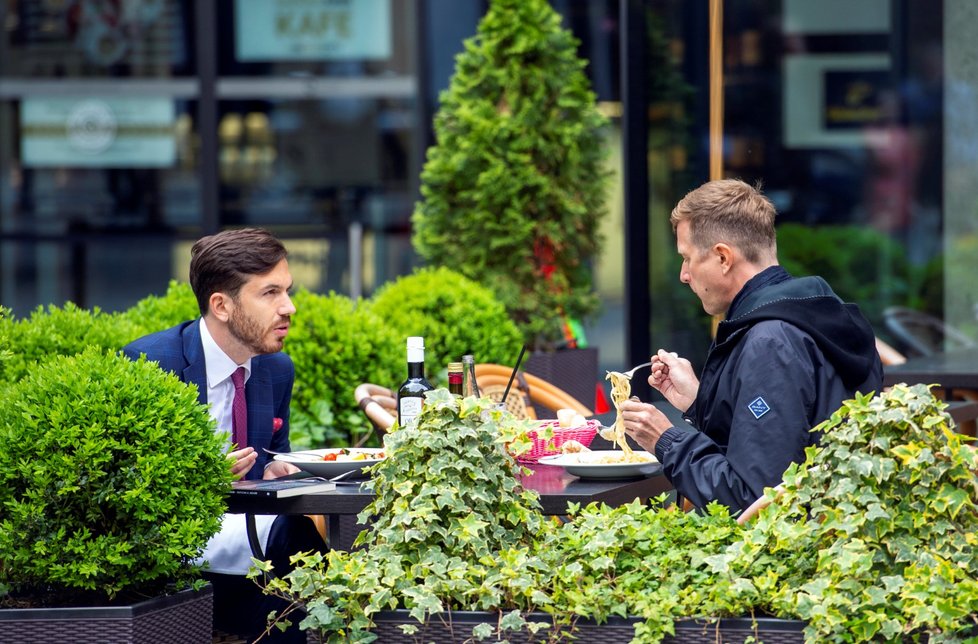 V Česku se otevřely zahrádky: Praha (17. 5. 2021)