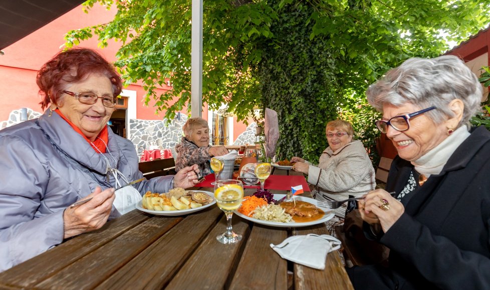 V Česku se otevřely zahrádky: Ústí nad Labem (17. 5. 2021)