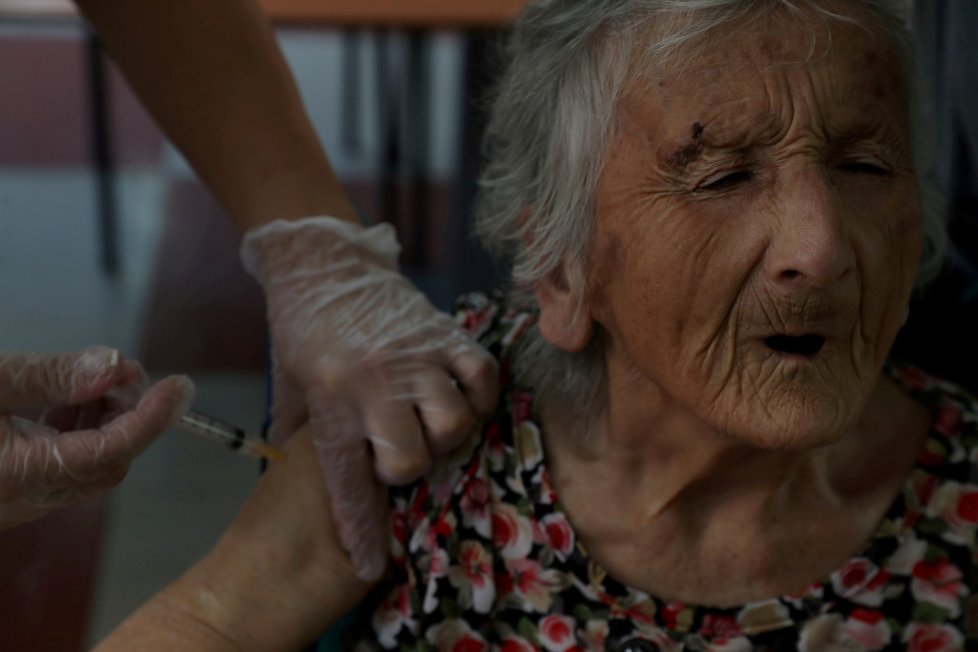 Očkování proti koronaviru v Chile
