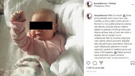 Češka Kateřina Pekařová se raduje: Její novorozená holčička dostala exitní vízum, mohou tak opustit Čínu (3. 2. 2020)