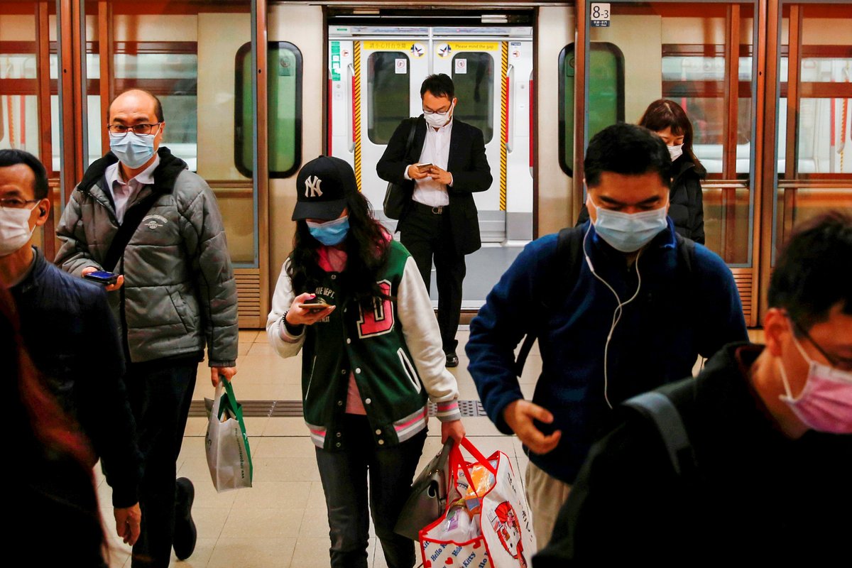 Lidé v Hongkongu a pokračující obavy ze šíření koronaviru