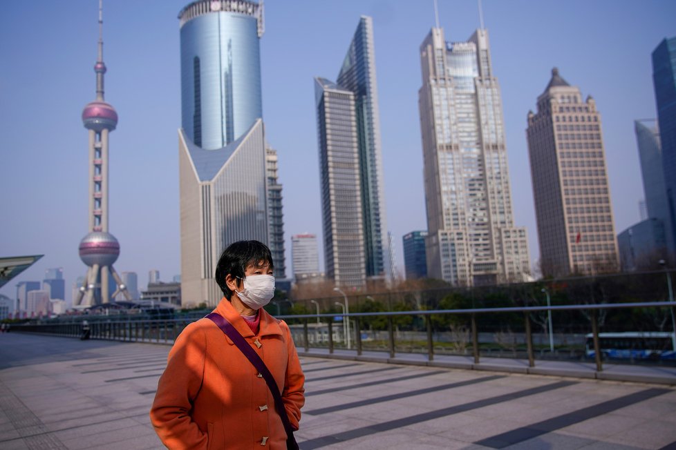 I čínské velkoměsto Šanghaj zasáhly obavy z dalšího šíření koronaviru
