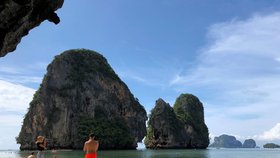 Obavy z koronaviru: Někteří turisté ruší cesty do Thajska. Na snímku ostrov Krabi