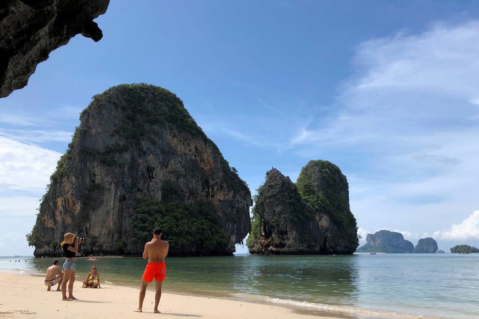 Obavy z koronaviru: Někteří turisté ruší cesty do Thajska. Na snímku ostrov Krabi