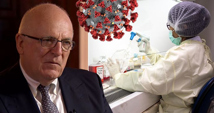 Bývalý šéf rozvědky MI6 Dearlove se domnívá, že koronavirus byl „uměle vytvořený“ a že z laboratoří „unikl náhodou“.