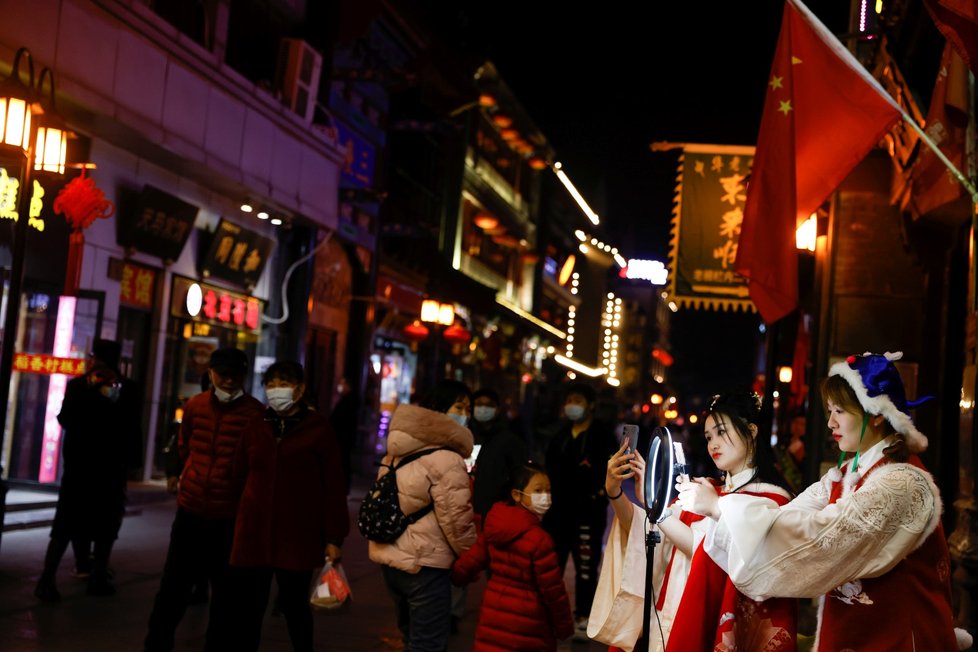 Peking se chystá na oslavy nového roku