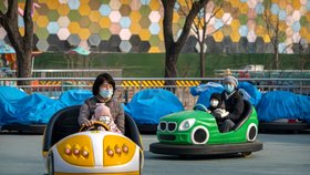 Peking v době pandemie koronaviru (2. 1. 2021)