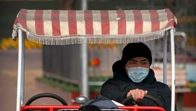Peking v době pandemie koronaviru (2. 1. 2021)