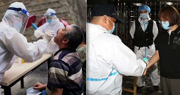 Čínu vyděsilo 12 nových případů koronaviru. Otestuje devět milionů lidí