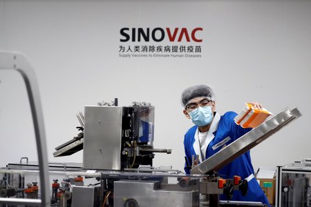 Laboratoř čínské společnosti Sinovac