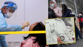 Číňané testují koronavirus análními výtěry. Jsou prý přesnější, než ty z nosu
