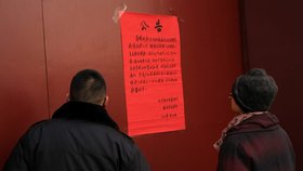 Čínský chrám Lama byl kvůli riziku nákazy koronavirem uzavřen.