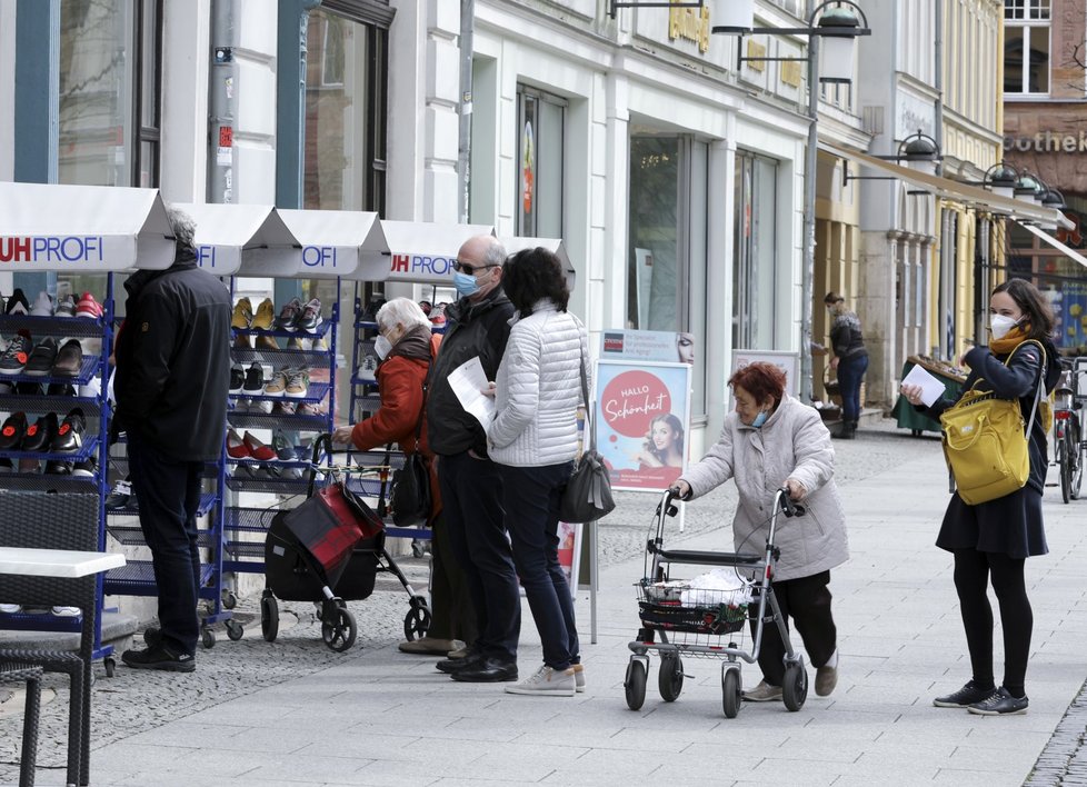 Koronavirus v německém Výmaru (29. 3. 2021)