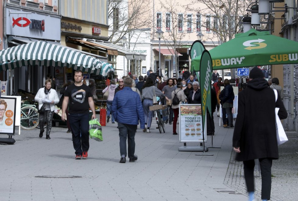 Koronavirus v německém Výmaru (29. 3. 2021)