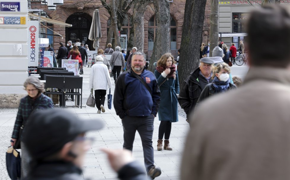 Koronavirus v německém Výmaru (29. 3. 2021)