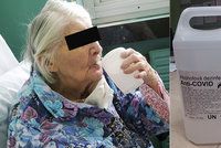 Důchodkyně z Berounska vypila dezinfekci Anti-Covid: Bála se nákazy koronavirem!