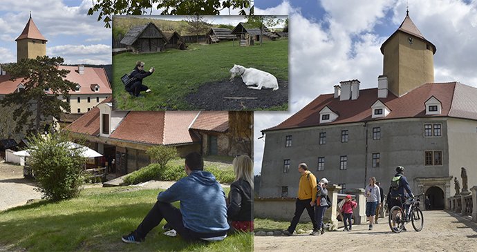 Koronavirus v ČR: Památky v ČR se otevírají turistům, lidé využili dobrého počasí.