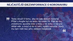 Nejčastější dezinformace o koronaviru